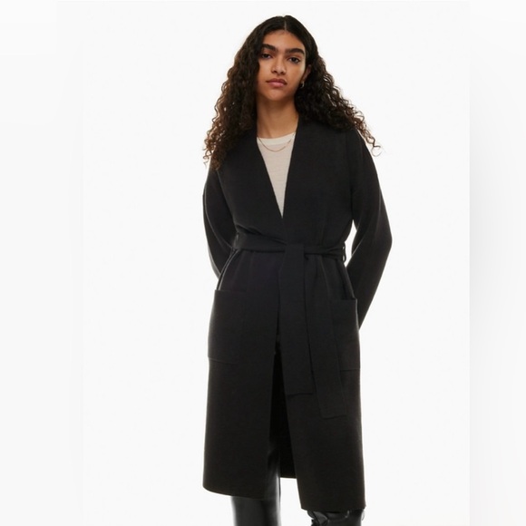 Aritzia Wilfred Belize black Cardigan size M - Picture 3 of 14